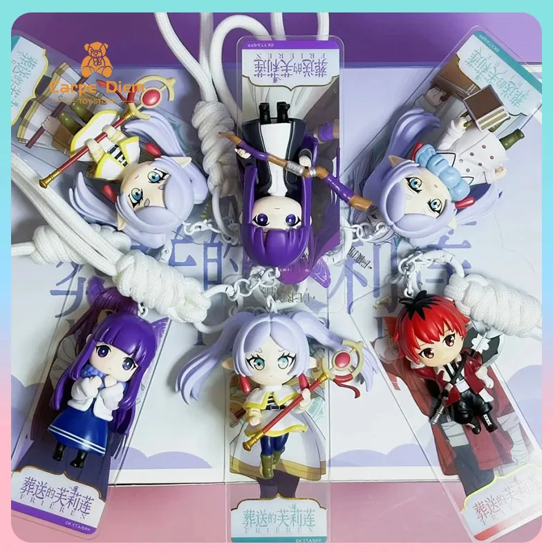 

Original Frieren: Beyond Journey'S End Blind Box Figurine Pendants Mystery Boxes Japanese Character Pendants Kawaii Keychain Toy