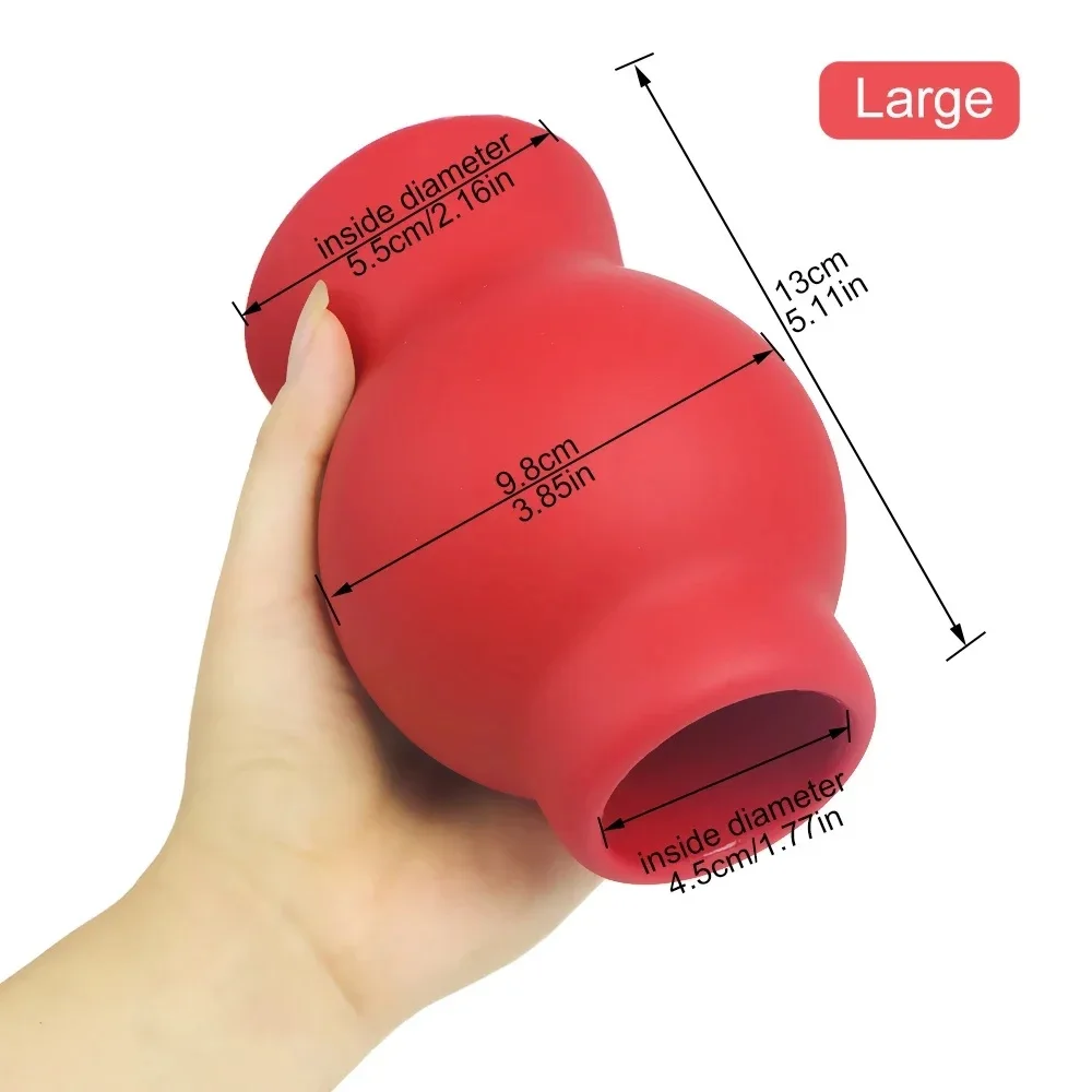 gay anal plug Hand-Balling Hollow Anal Plug 8/9/10cm