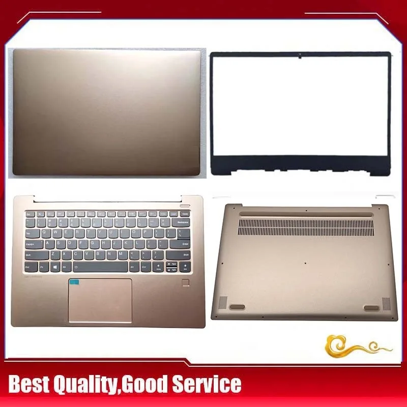 

New case For lenovo AIR14 ideapad 530S-14 530S-14IKB ARR LCD back cover/ Bezel/ upper cover /Bottom case,Golden
