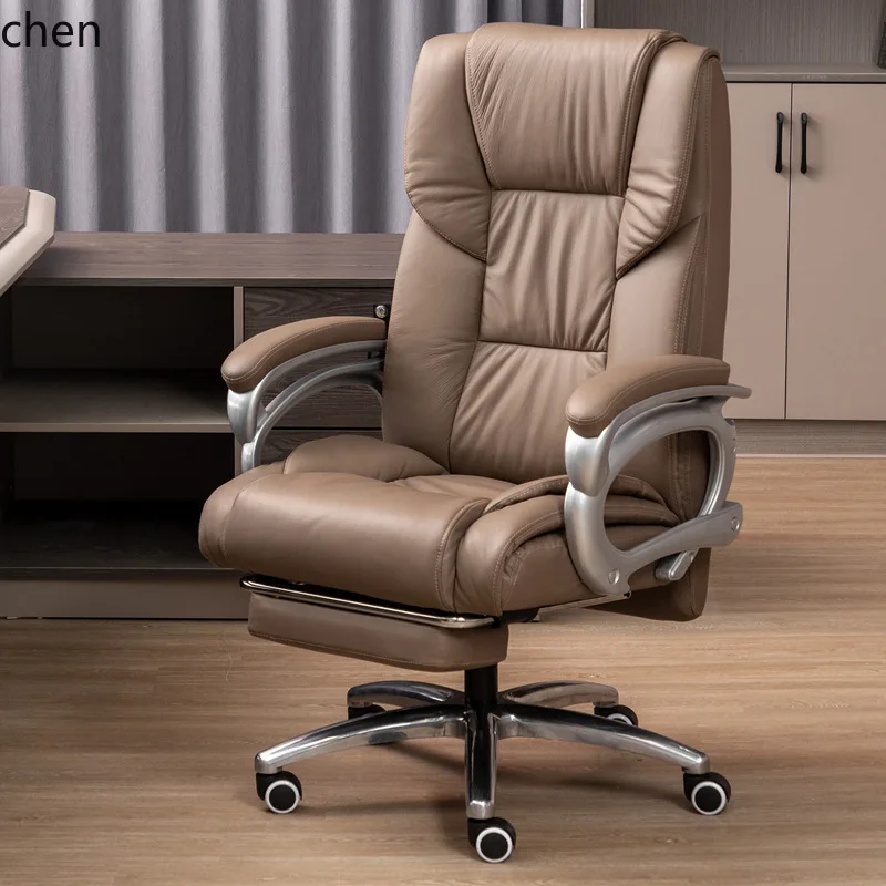 ZML Office Chair Business Computer Chair Home Comfortable Long Sitting Study Office Chair