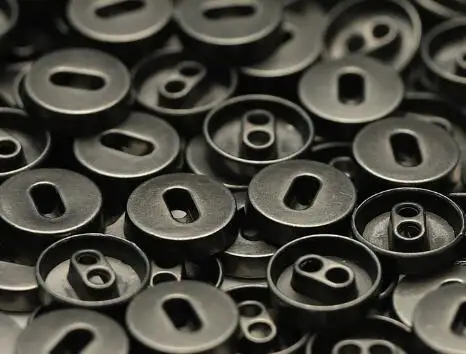 10pcs/Lot Size:11mm Retro Two eyes Alloy Metal Buttons Fashion Button Women's Cowboy clothing for garment Sewing (SSA-3732)