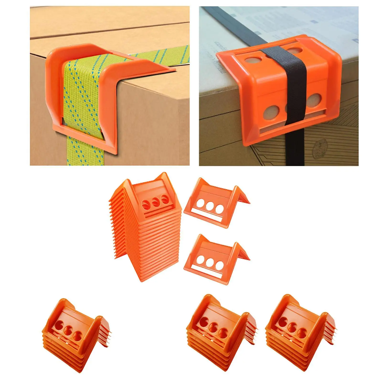 Edge Corner Protectors Protect Cargo Loads Tie Down Strap Guards Heavy Duty for Winch