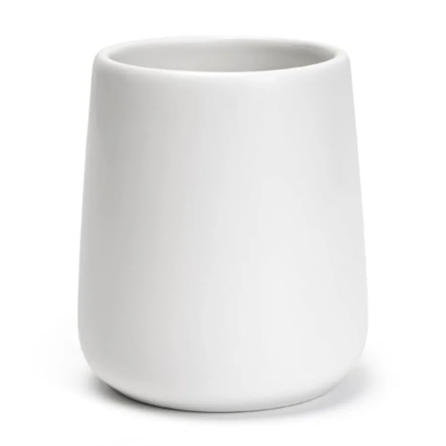 

Bathroom Tumbler Cup Ceramic 13.5oz Reusable Toothbrush Cup 400ml, Toothbrush Holder Adequate for Your Bathroom