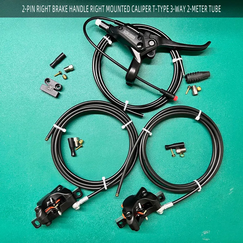NFOX GT03 elektrische driewieler dubbele hydraulische remrijaccessoires GT07N remhendel remklauw bevestigingsapparaat systeemaccessoires