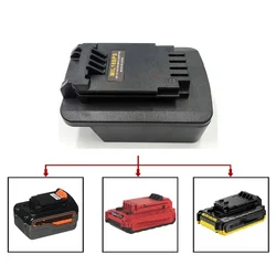 new Battery Adapter For Milwaukee 18V Li-ion Battery Converted to For Black&Decker/Porter Cable/Stanley 18V 20V Max Power Tools