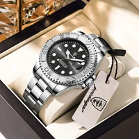 Reloj POEDAGAR de lujo para hombre, reloj resistente al agua con fecha luminosa para hombre, reloj masculino de acero inoxidable, relojes deportivos de cuarzo a la moda para hombre
