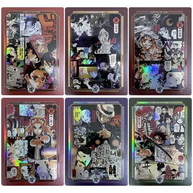 

Kami аниме Demon Slayer LP карты Rengoku Kyoujurou Kanroji Mitsuri коллекционные карты подарки на Рождество и день рождения детские игрушки