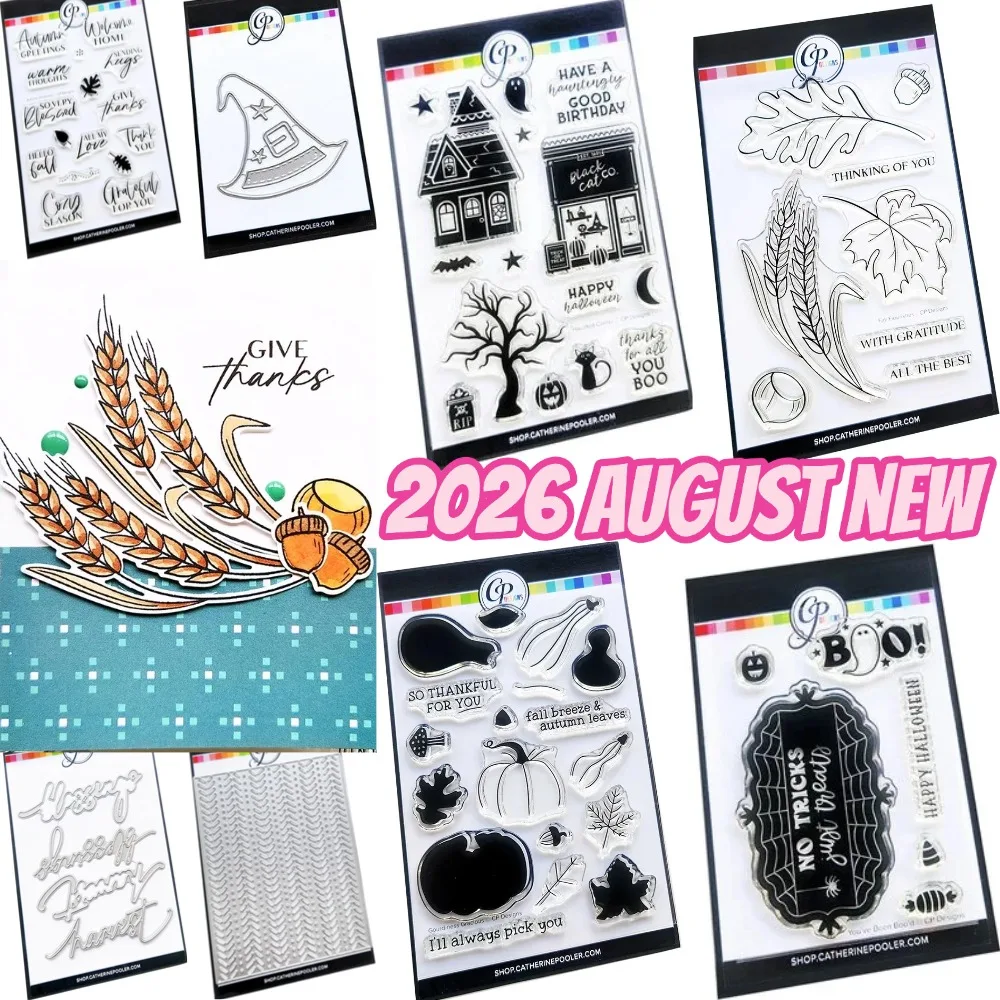 Schöne Katzenbäume, Bierfeier, 2026, neue Stempel für DIY, Scrapbooking, Basteln, Fotoalbum, Vorlage, handgefertigte Dekoration