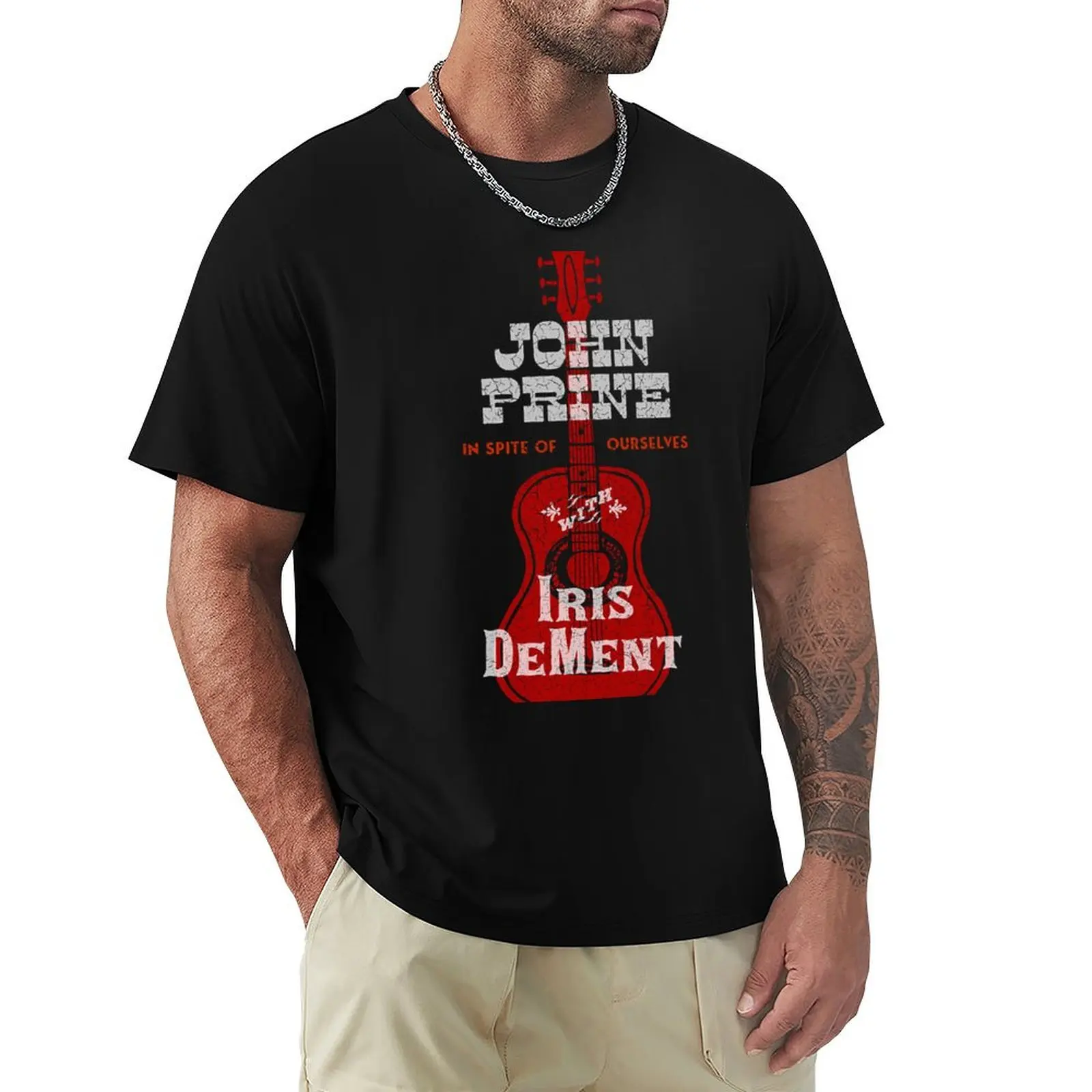 John Prine - Iris DeMent - In Spite of Ourselves T-Shirt t shirt man designer T-Shirt