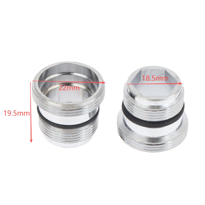 

NEW 2/4/8Pcs M18.5 To M22 Connectors Kitchen Bubbler Water Purifier Adapter Faucet Extend Length Accessories Parts