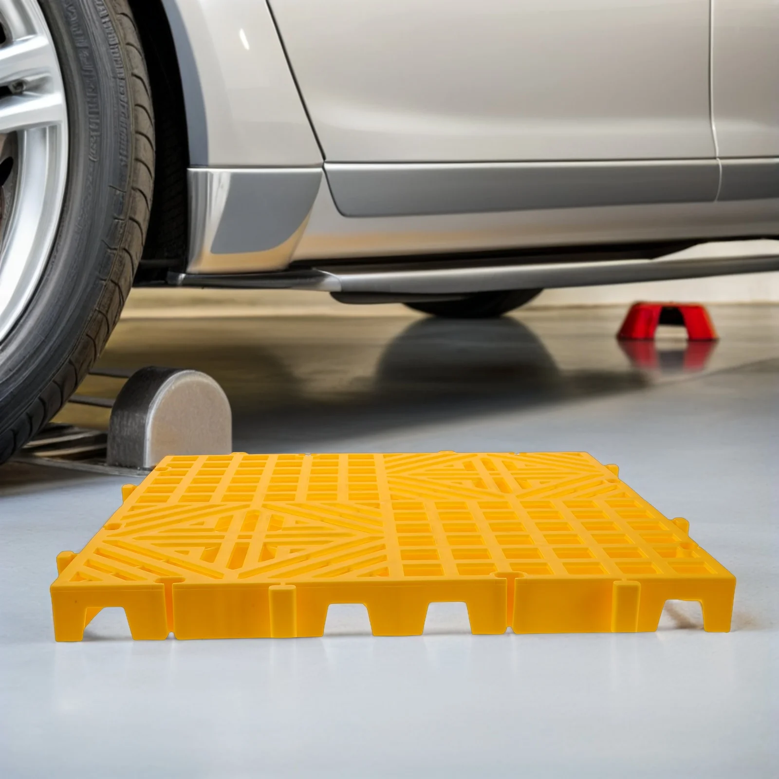 

Durable Car Wash Room Drain Grille Mat Heavy Duty Interlocking Floor Grate Easy Installation Efficient Drainage Plastic Garage