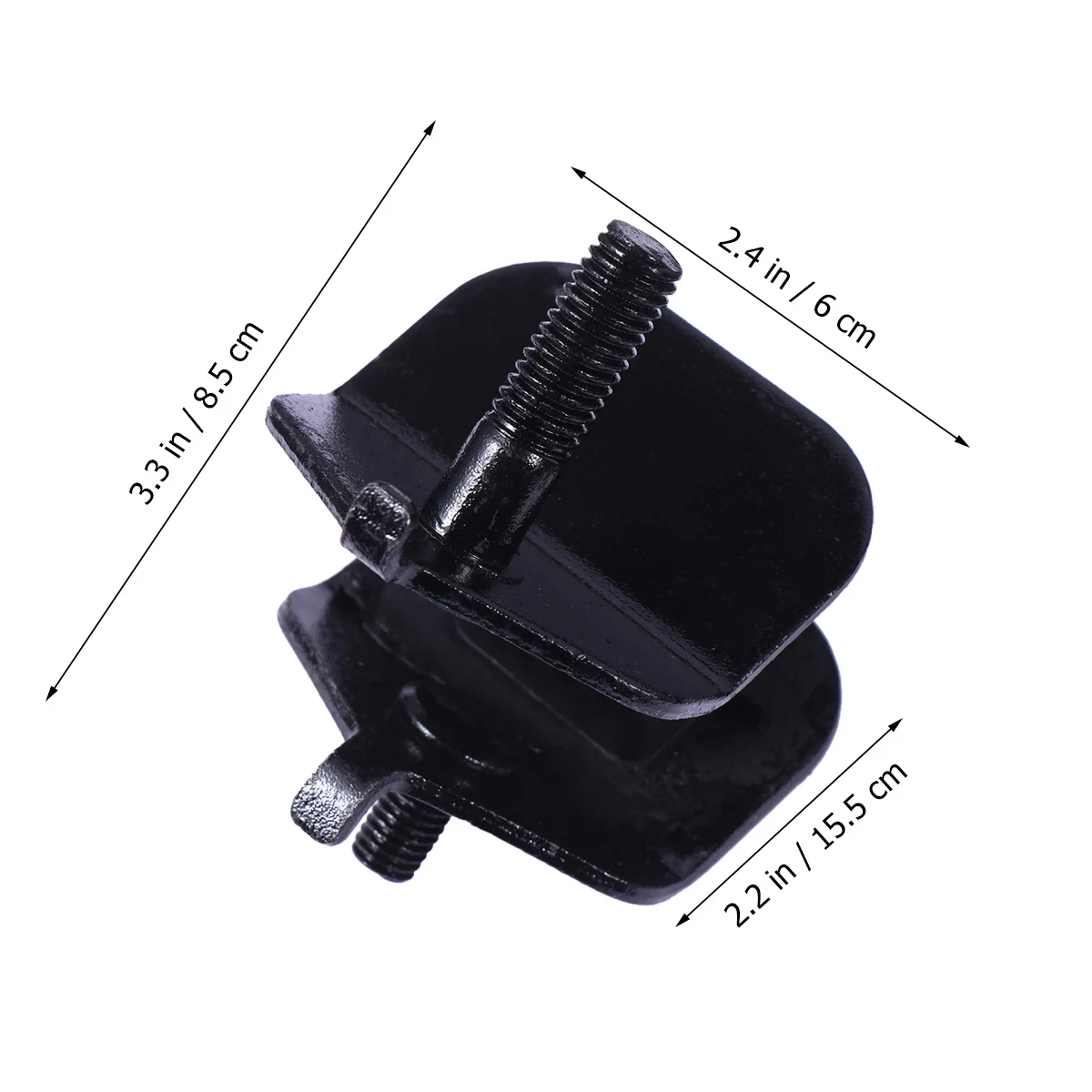 

4 шт. демпфирующие ножки дизельного генератора, сверхмощные антивибрационные крепления для аксессуаров для генераторов 3-5 кВт, черные амортизаторы