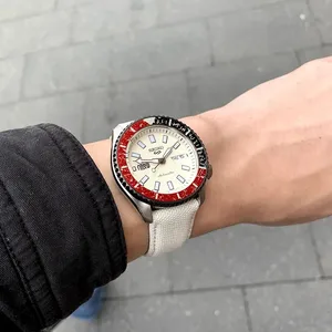 SEIKO 5 Original Esportes Relógio Automático Mecânico 10bar Relógios Masculinos Luminosos À Prova D 'Água 10 principais vendas relogio seiko 5 automatic - №9