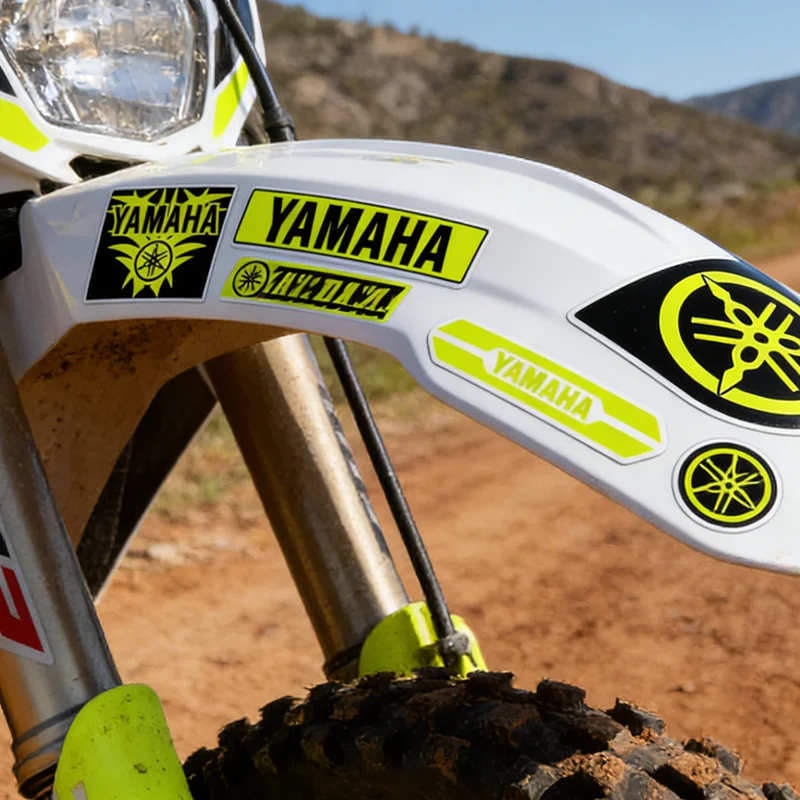 For YAMAHA Stickers Moto Sticker Auto Body Bumper Windows Motorcycle Laptop Walls Vinyl Decal Car Tuning Accessories