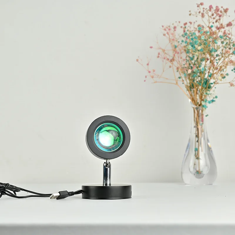 

Современная минималистичная проекционная лампа заката — креативный напольный светильник с питанием от USB для окружающей фотографии и социальных сетей