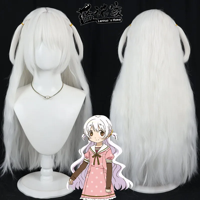Anime Momoe Nagisa Cosplay Wig Halloween Carnival Party Props Synthetic Hair Heat Resistant Fiber + Wig Cap