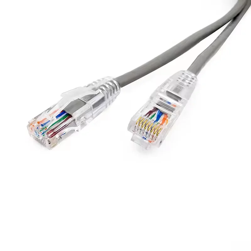 RJ45 network Cable 8Core Cable 8P8C Modular Plug Connection Cable Gary 250MM Long