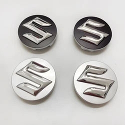 4Pc ABS 54mm Car Wheel Center Cap Hub Covers Emblem Badge Accessories For Suzuki New Alto Swift Tianyu SX4 Shangyue Ruiqi Baleno