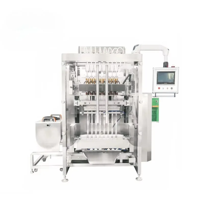 Custom Made Multi-lane Back Sealing Liquid Paste Machine Coffee Powder Particles Packing Machine