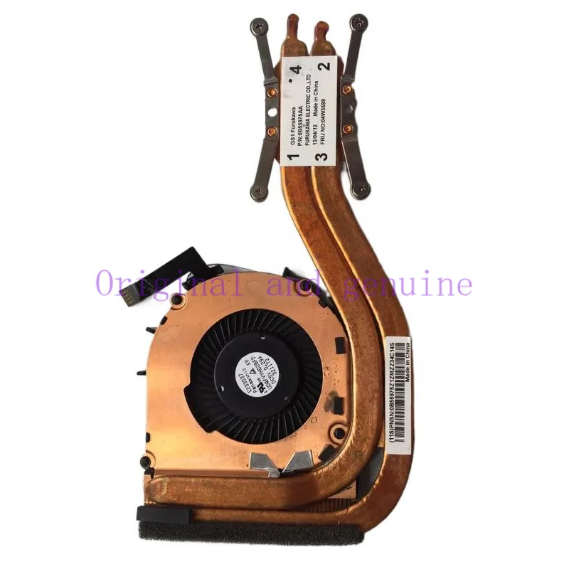 For Lenovo ThinkPad X1 Carbon Cooing fan & Heatsink cooler 04W3589, 4W3589, UDQFVYH02BFD PN:0B55975AA