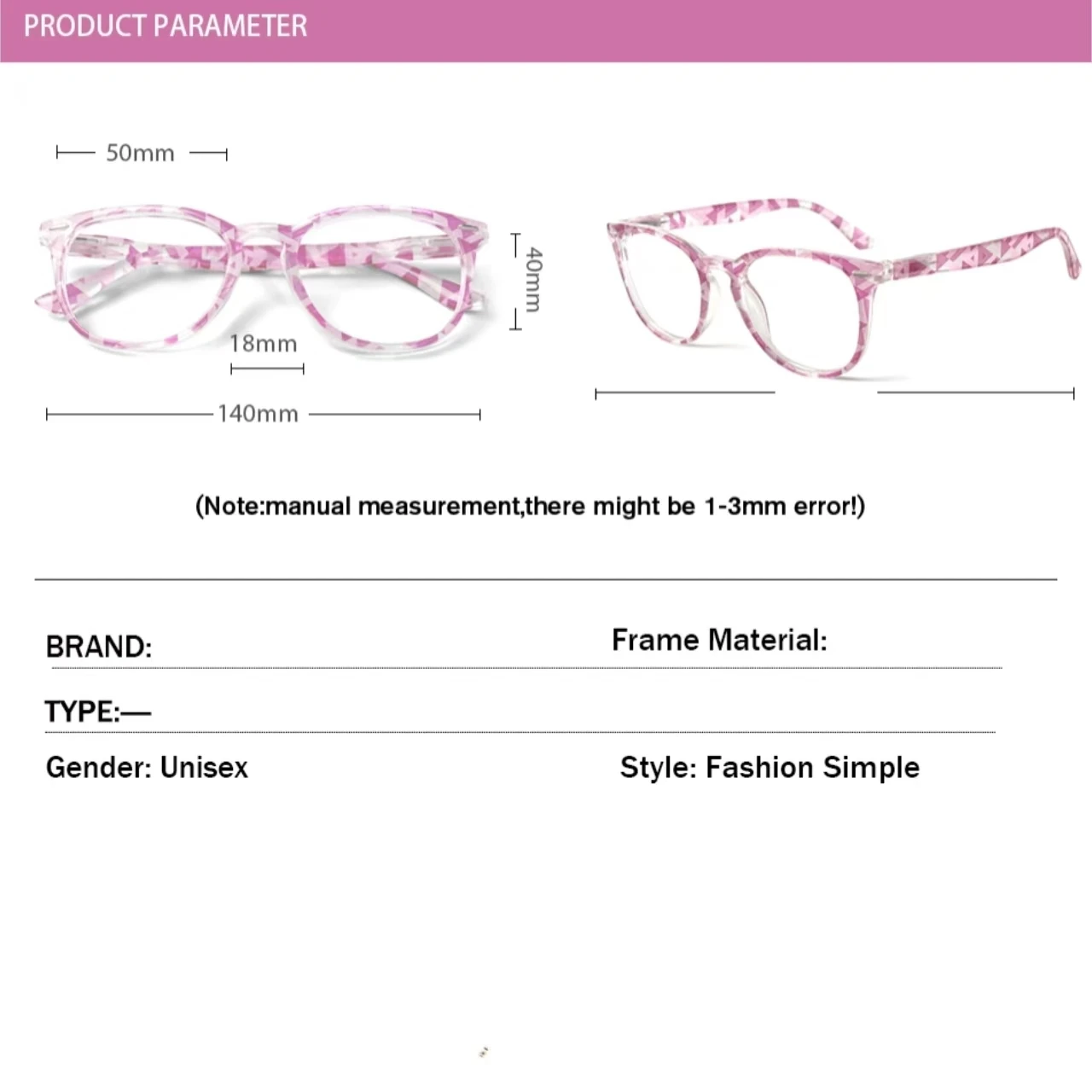 CLASAGA Reading Glasses Women Men Oval frame HD Lenses Spring Hinge Computer Eyeglasses