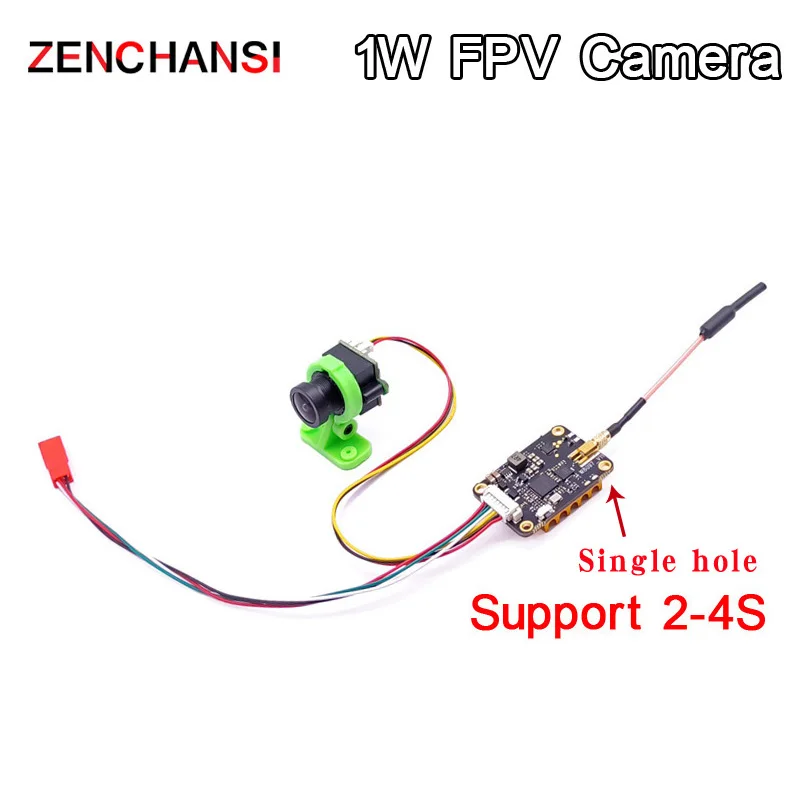 جاهز للاستخدام جهاز استقبال EWRF الجديد FPV قاذفة تناظرية لنقل الفيديو + جهاز إرسال 300 ميجاوات/600 ميجاوات/1000 ميجاوات + كاميرا CMOS1000TVL لـ RC