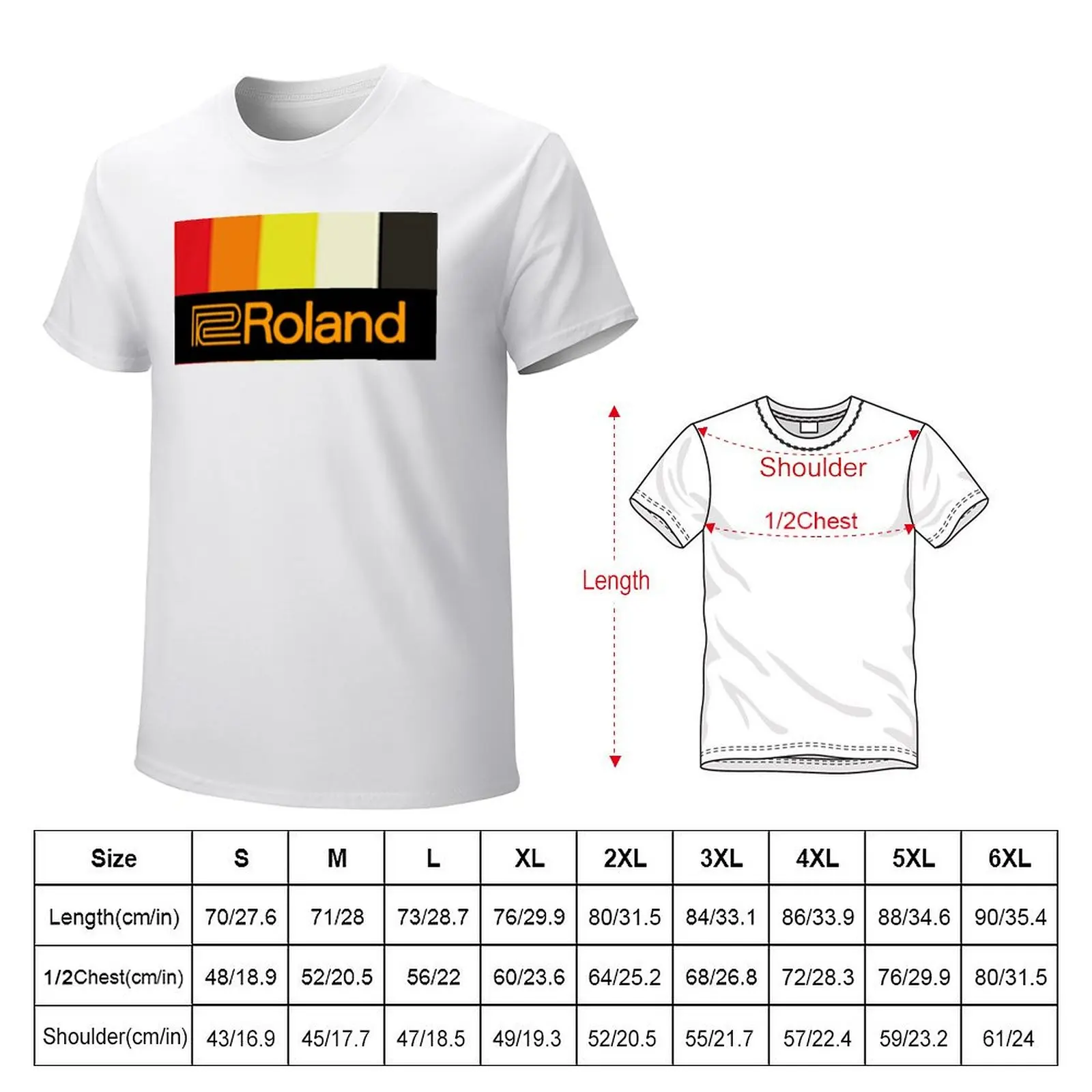 Roland Drum Machine TR808 Vintage T-Shirt cute clothes heavyweights boys whites mens clothing