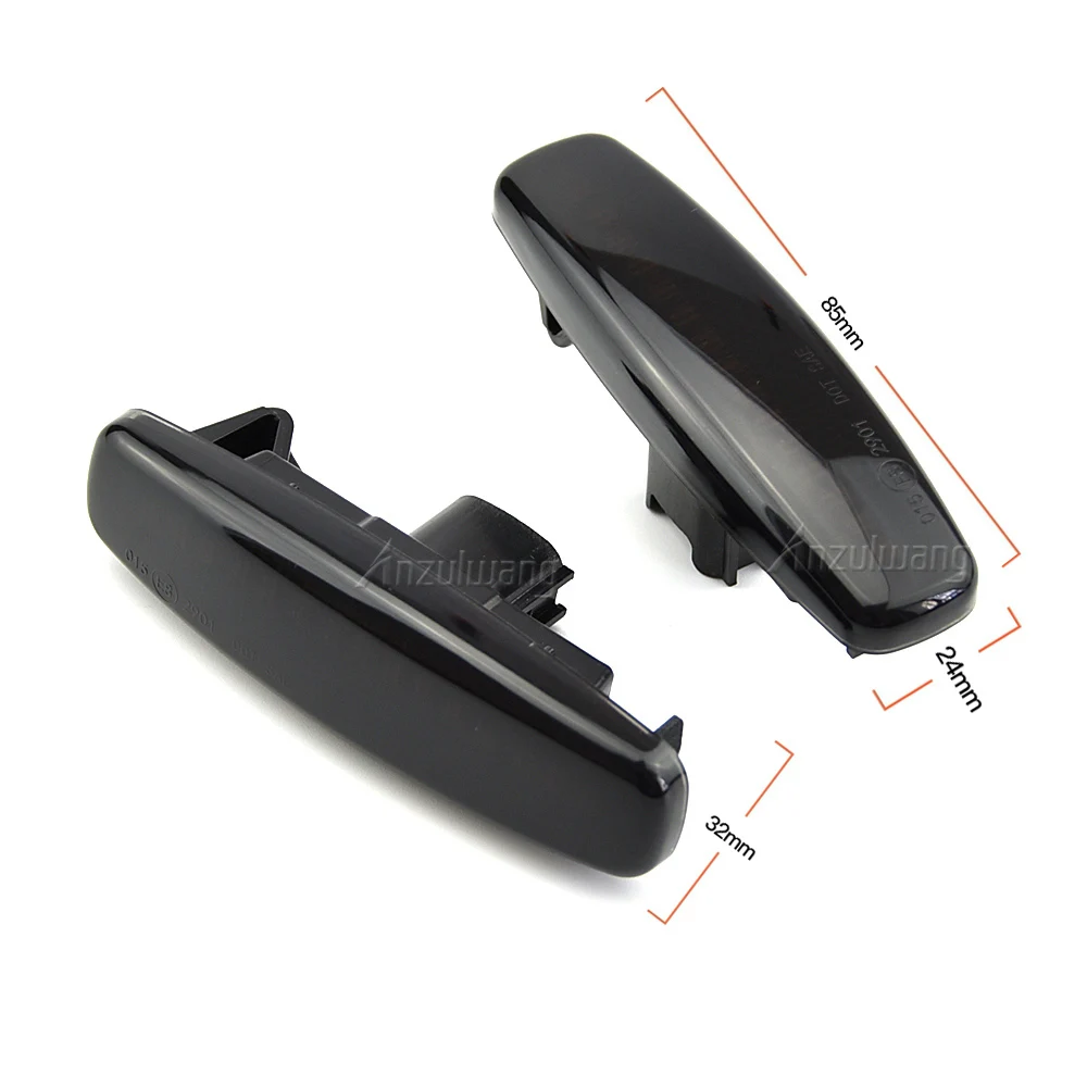 

2pcs LED Dynamic Side Marker Turn Signal Lights For Infiniti FX30d, CLS51, S51 FX35, CLS51, S51 G37, CV36, HV36, V36