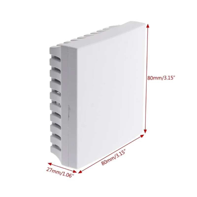 Plastic Junction Box Smoke for Shell Power Enclosure Electronic Project  for Case DIY Electrical Box Dustproof