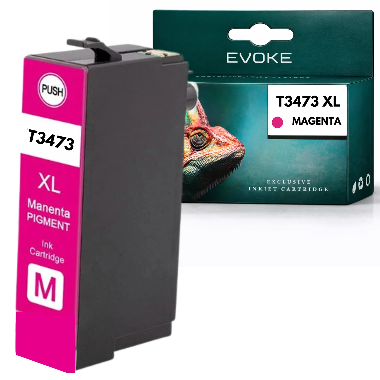 Evoke compatibele inkt voor Epson T3473 T-3473 T347Xlm T-347Xlm Magenta Workforcepro Wf3720Dwf 3725Dwf