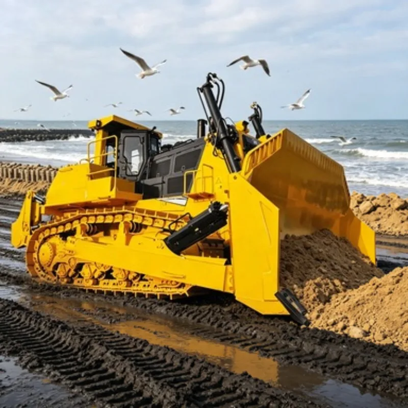 SD32 Crawler Dozer Bulldozer Earthmoving Equipment 320HP Heavy Dozer Machine for Quarry Land Development Work Operation