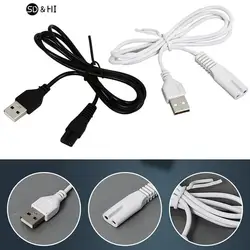 USB Cable Charging Line Copper hole Suit 5V flashlight shaver hair clipper wire Single hole 1.8