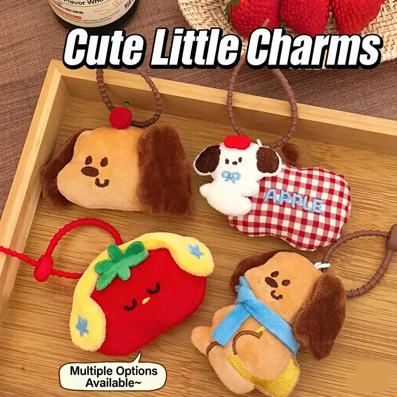 

Cute Plush Charm Kawaii Bag Charm Decorative Doll Pendant for Girl Backpacks and Keychains A Sweet Little Gift for Couples Chic