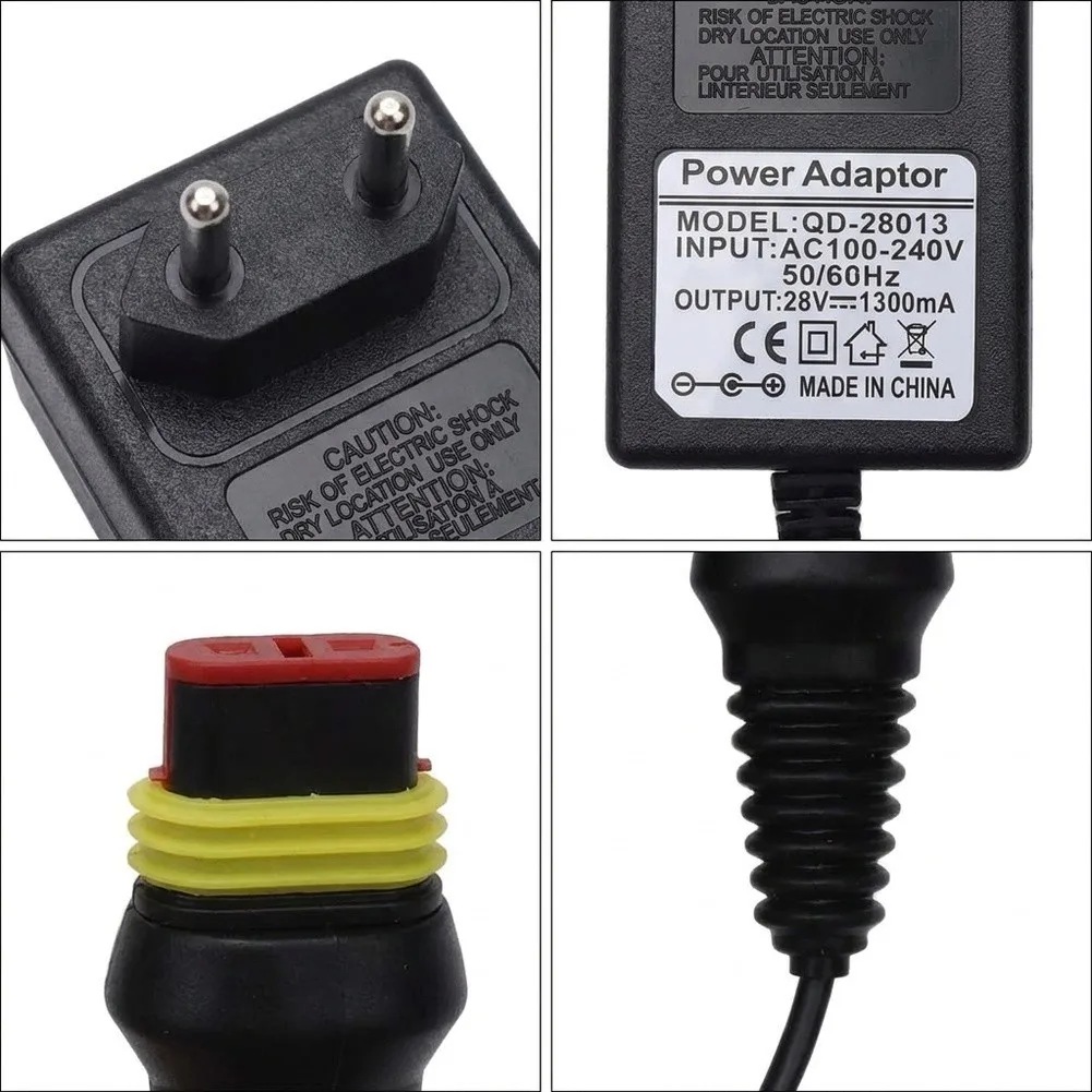 28V DC 1.3A AC to DC Adapter for R38Li R40Li R45Li For Robotic Mowers Compatible with Various Charging Stations
