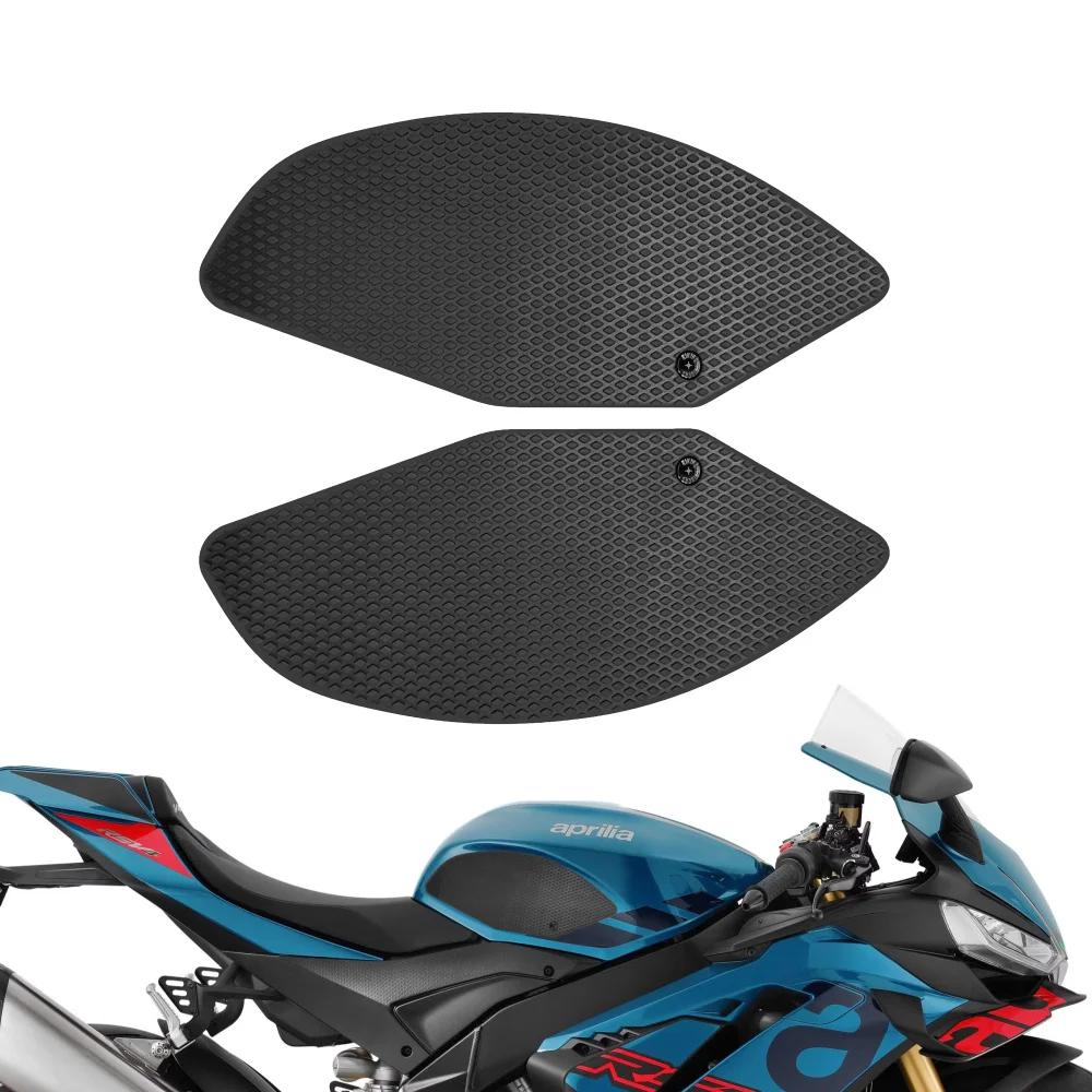 For Aprilia Tuono V4 Factory 1100 RSV4 2021 to 2024 2025 Motorcycle Tank Traction Pad Anti Slip Sticker Gas Knee Grip Protector