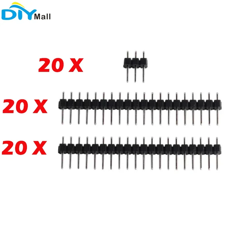 2.54mm pin header kit for Raspberry Pi Pico