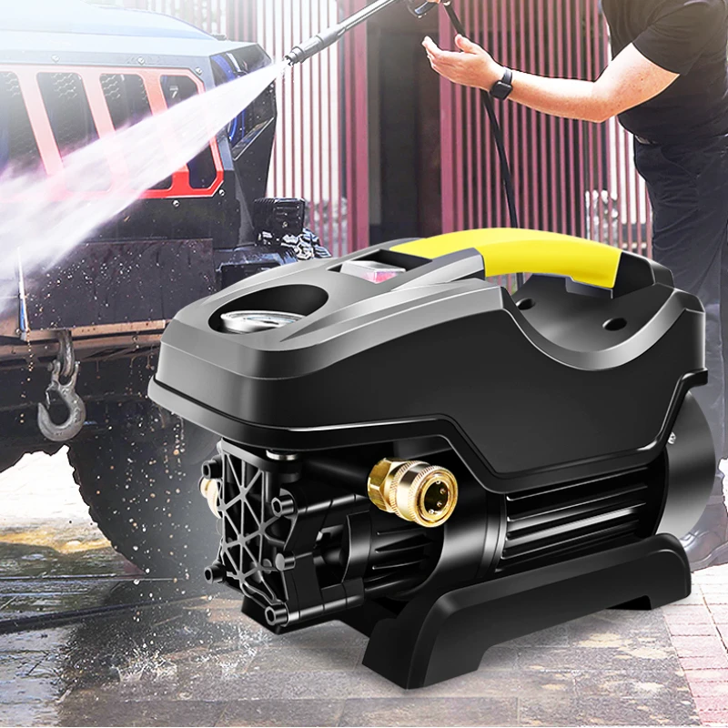 Car washing machine high pressure 220v water gun super booster artifact grab household high power water pump strong washing