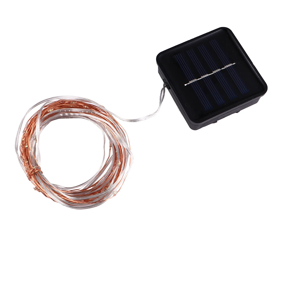 LED Light String Christmas Things Solar Hanging Lights Outdoor Plastic Decor Garden Powered