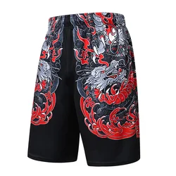 Calção básica de ginástica masculina casual, calça esportiva fitness, treino de verão, estampa 3D, malha clássica, nova