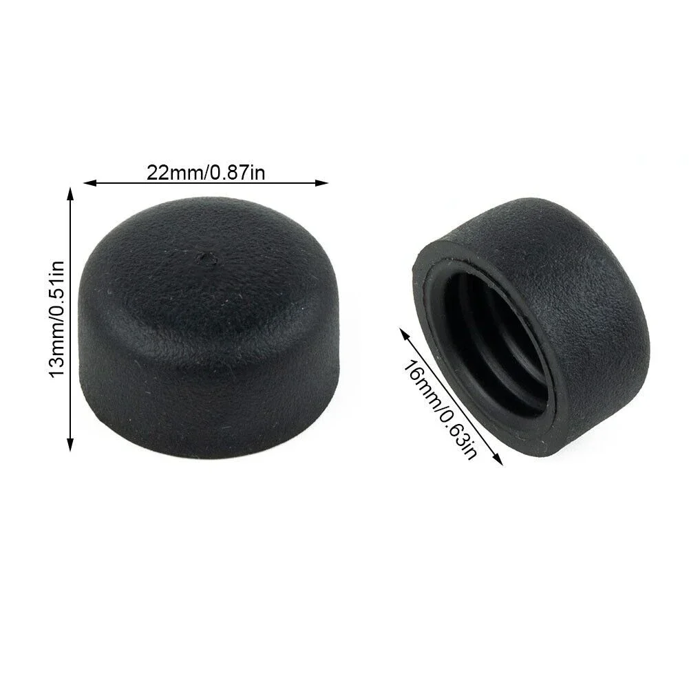 2Pcs Front Windshield Wiper Arm Nut Cover For Ford Focus Fiesta Edge W710461S300 Car Rubber Wiper Nut Cover Auto Nut