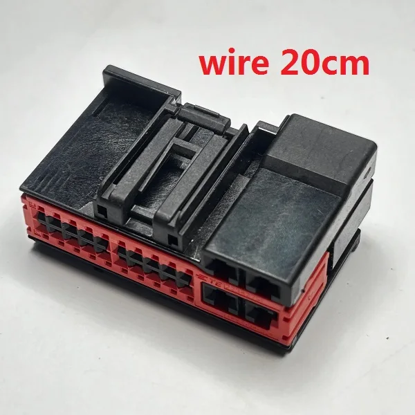 1Set 24Pin 2236269-1 2236271-1 2236270-1 Automotive Electrical Housing Socket Plastic Wiring Harness Unsealed Connector