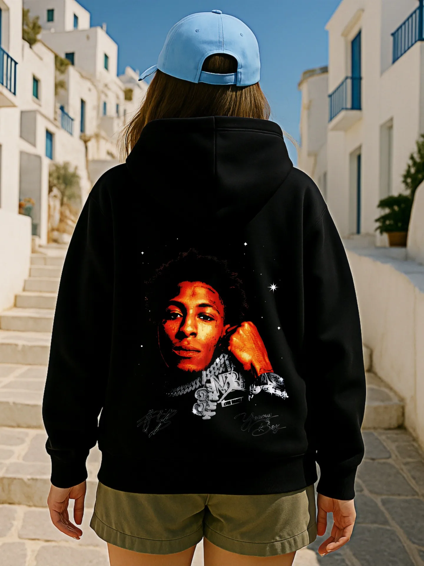 هوديي برسومات، تصميم جمالي، طباعة جرافيك عتيقة، ملابس يومية غير رسمية، قماش ناعم، للمراهقين #2