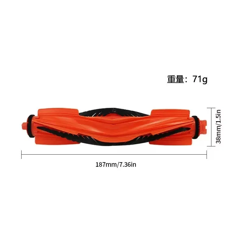 For Xiaomi S40 / OV81 Robot Vacuum Cleaner Accessories Main Side Brush HEPA Filter Mop Cloths Spare Parts