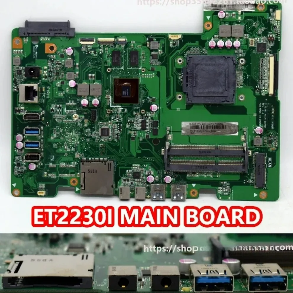 Used For ASUS ET2221I ET2230I-MAIN-BOARD 1150 pin single display main board  (store no. 0557)