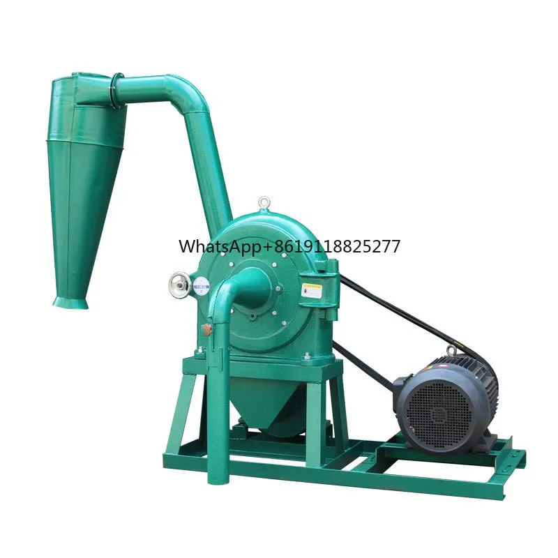 Animal Feed Processing Chaff Cutter Small Combine Rice Corn Grinder Flour Mill Maize Milling Machine Diesel Engine