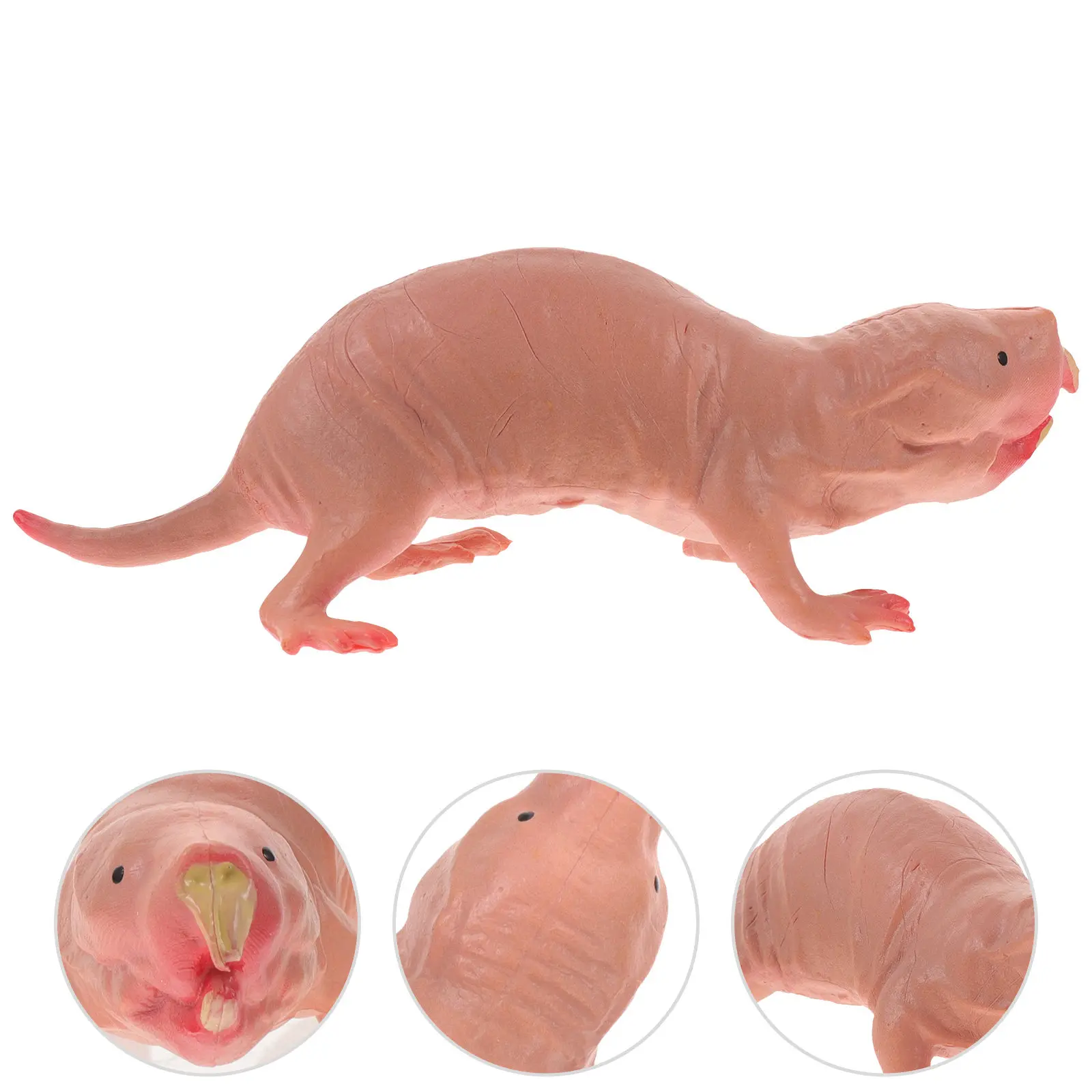 

Simulated Mole Animal Craft Lightweight Small Plastic Mole Sculpture Tabletop Decoration Kids Room Garden Ornament