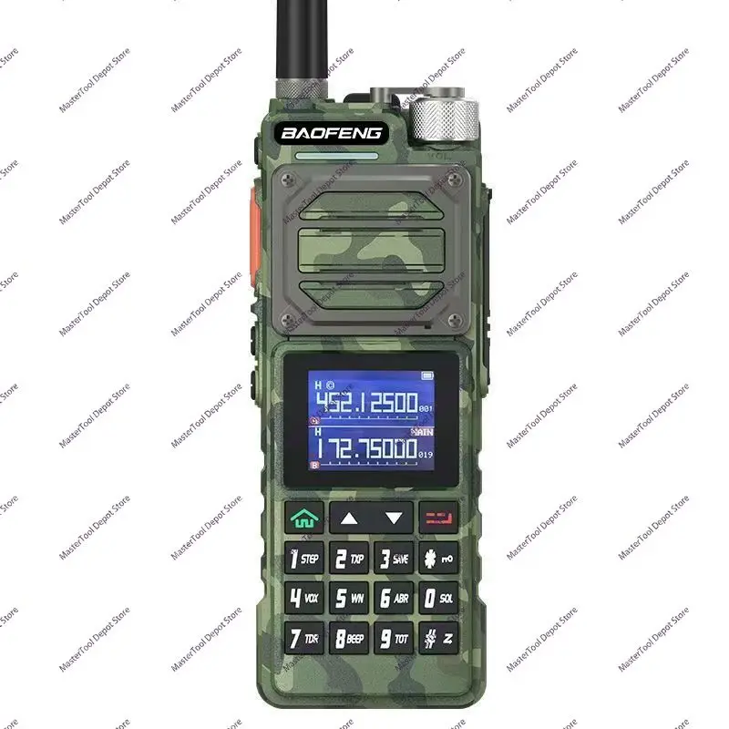 

BAOFENG UV25 Walkie Talkie 10 Вт Высокомощные радиостанции дальнего действия Тактические многодиапазонные радиостанции Type-C 999CH UV-25 Pro двусторонние радиостанции