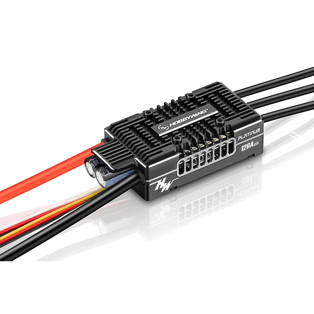 Hobbywing Platinum 150A V5.1 18A V5 F3P ESC Geschwindigkeitsregler mit schaltbarem BEC-Ausgang für RC-Helikopter und Flugzeuge – Detail 13