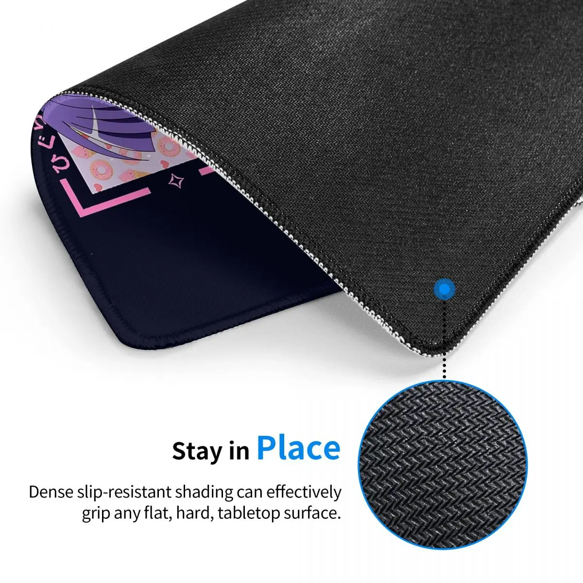 Higurashi No Naku Koro Ni Mouse Pad لوحة مفاتيح الكمبيوتر ماوس حصيرة ألعاب الكمبيوتر المحمول حصيرة مكتبية ملحقات المكتب مفارش الطاولة