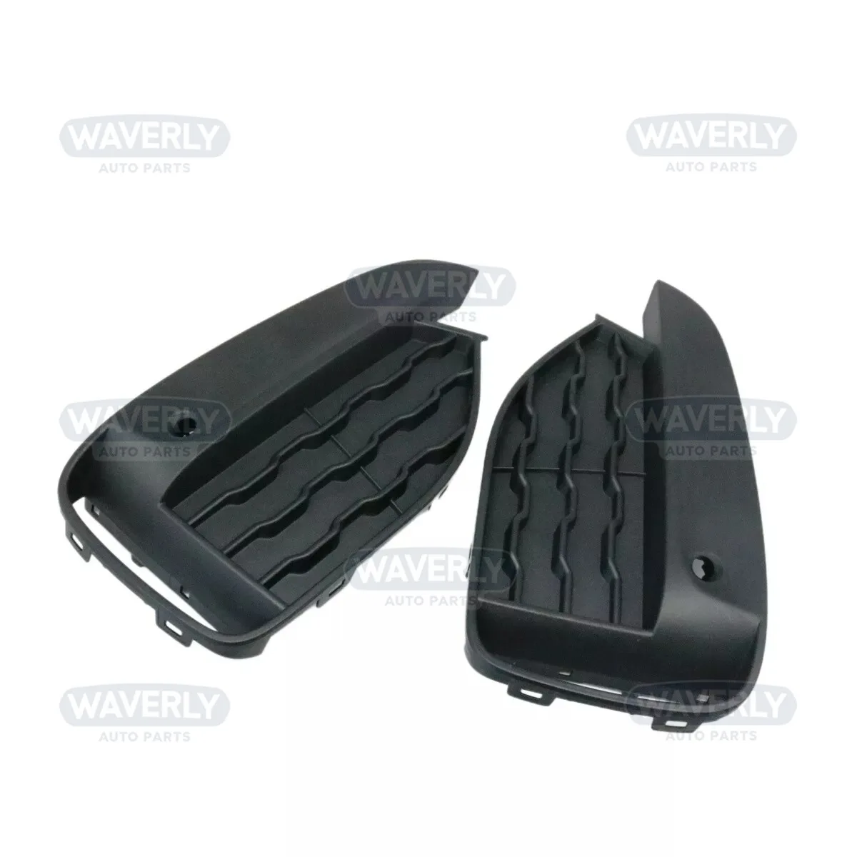 ل 2015-2019 BMW F16 X6 35i 35iX 50iX المصد الأمامي الضباب ضوء الشواية غطاء مصبغة 51118069333 51118069334 #4